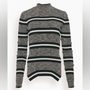 1. NWT PROENZA SCHOULER WHITE LABEL LONG SLEEVE MARLED SWEATER SIZE SMALL